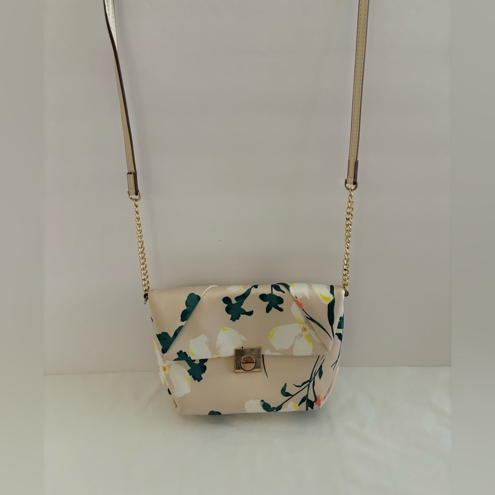 a new day Floral Crossbody Bag With Gold Details